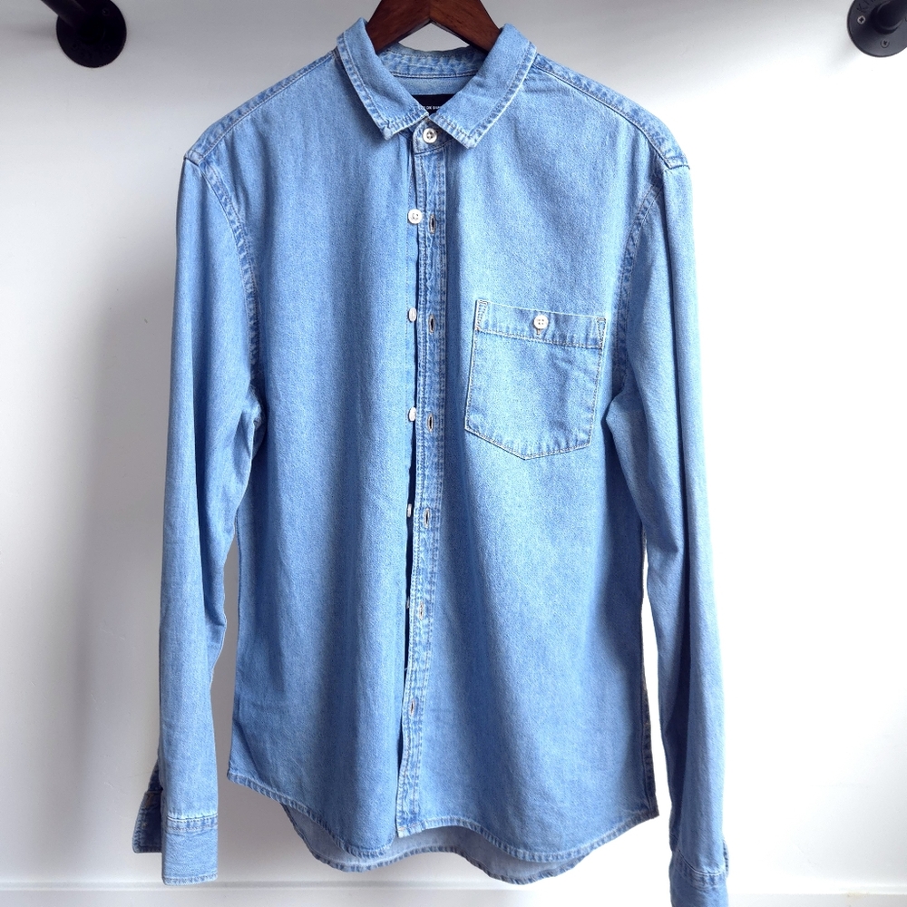 Classic Blue Denim Shirt